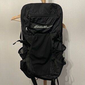 Eddie Bauer Black Advevturer Trail Backpack 30L